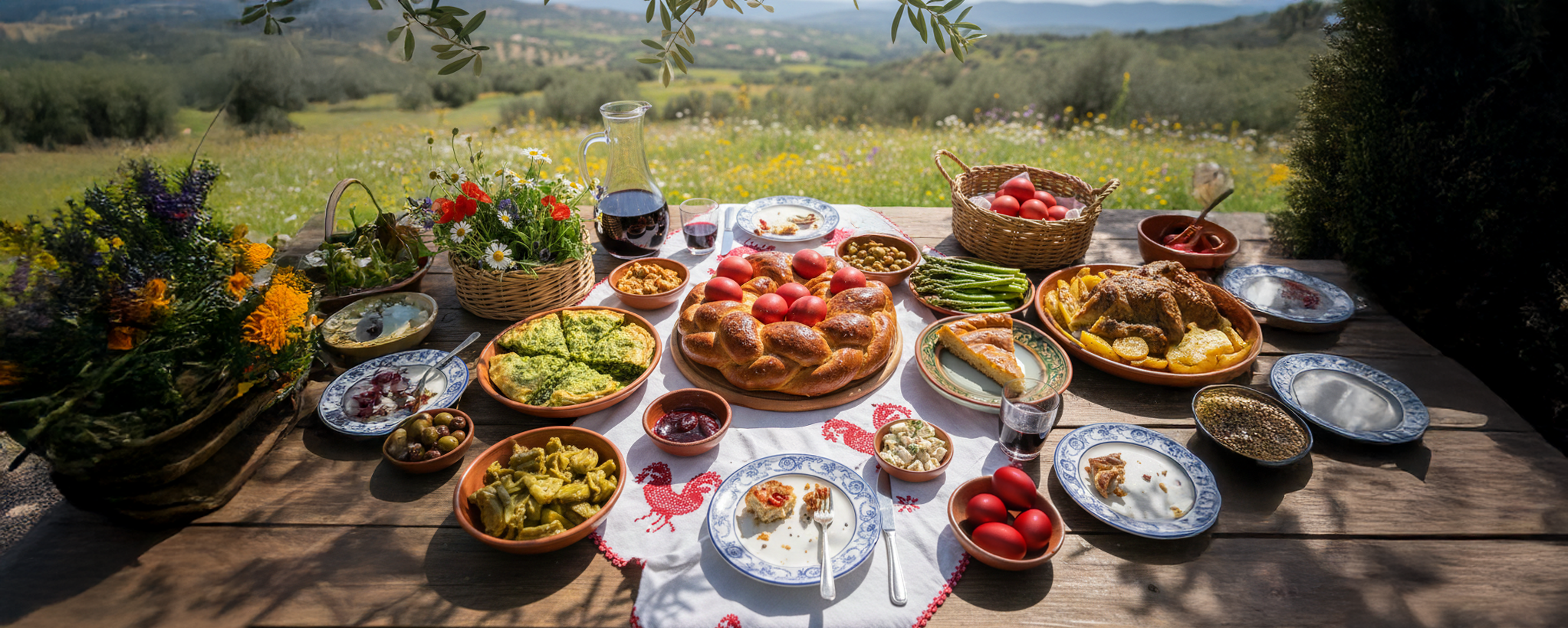 πασχαλινό τραπέζι