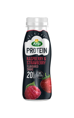 Arla Protein Ρόφημα γάλακτος με γεύση Φράουλα & Σμέουρο 225 ml