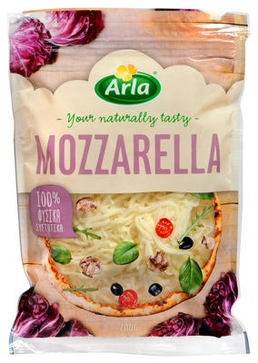 Arla Mozzarella Mozzarella Τριμμένη 200g