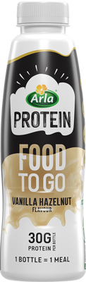 Arla Protein Ρόφημα αντικατάστασης γεύματος με γεύση Βανίλια - Φουντούκι 500 ml