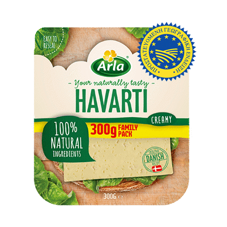 Havarti κρεμώδες σε φέτες 300g