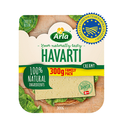 Havarti κρεμώδες σε φέτες 300γρ.