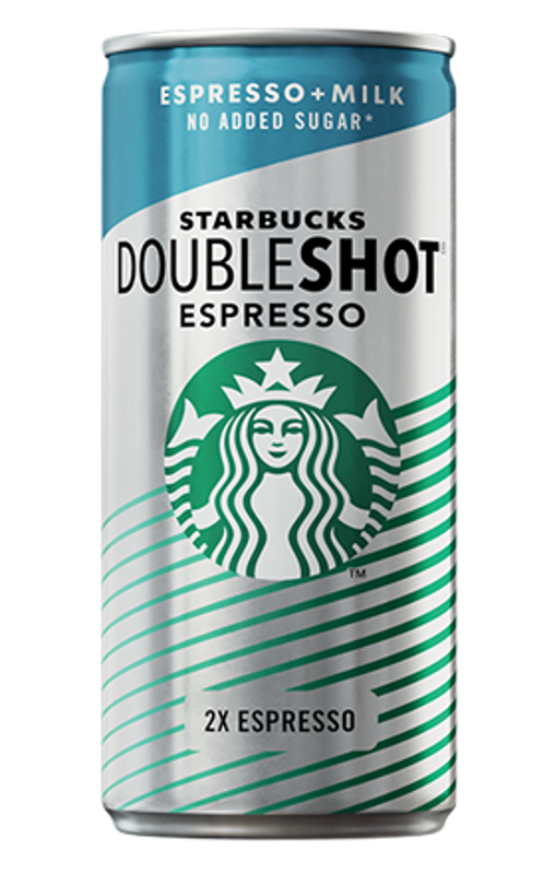 Starbucks (old) Doubleshot Espresso No Added Sugar 200ml Arla Foods