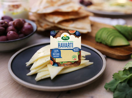 Φέτες τυριού Havarti