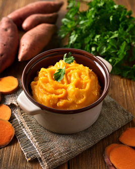 ΠΟΥΡΕΣ ΓΛΥΚΟΠΑΤΑΤΑΣ ΜΕ ΤΡΙΜΜΕΝΑ ΤΥΡΙΑ