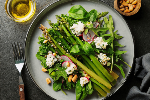 Lacto-vegetarian salad