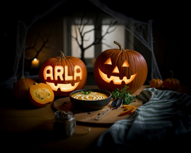 a spooky kitchen with 