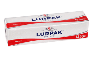 Lurpak® Βούτυρο ανάλατο σε αλουμινόφυλλο 125 g