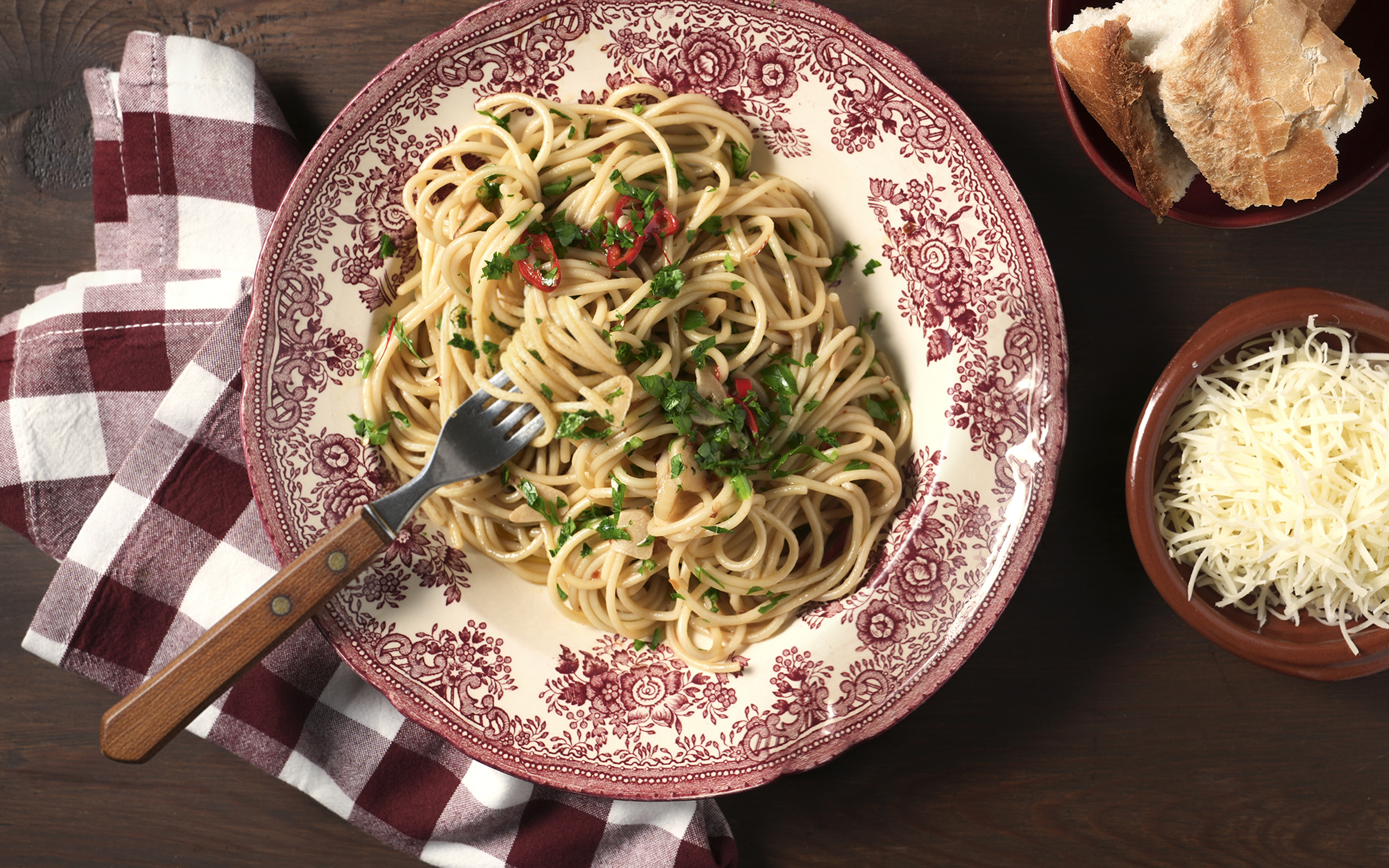 Spaghetti aglio e olio