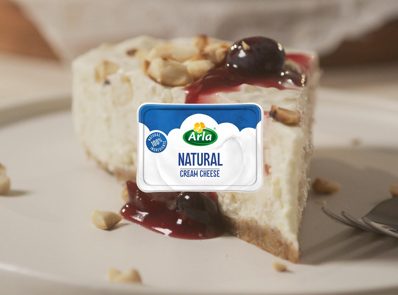 Γευτείτε αυτό το κρεμώδες και εξαίσιο Cheesecake με ρυζόγαλο