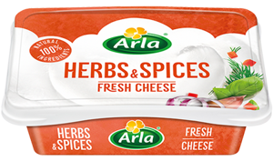 Arla Τυρί Κρέμα Φρέσκο Τυρί με Μυρωδικά 200g