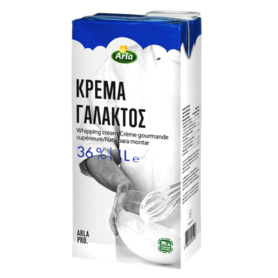 Arla PRO Κρέμα Γάλακτος 36% 1lt