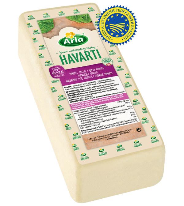 Arla Havarti Havarti πλήρες 4,15kg Arla Foods
