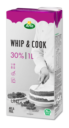 Arla Pro Whip & Cook 30% fat 1L
