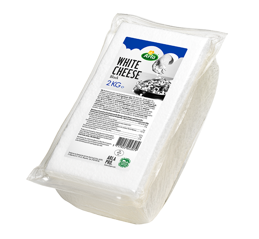 Arla Pro. Arla PRO White Cheese φρατζόλα 2kg