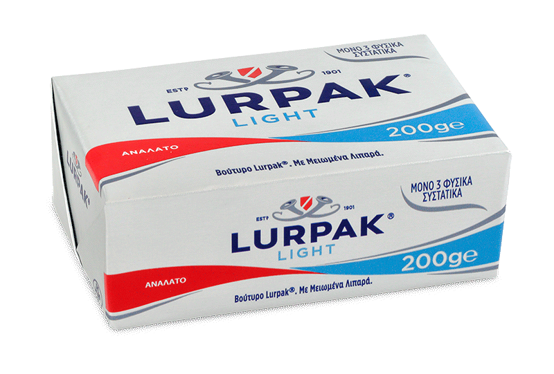 Lurpak® Light Βούτυρο Ανάλατο 200 g