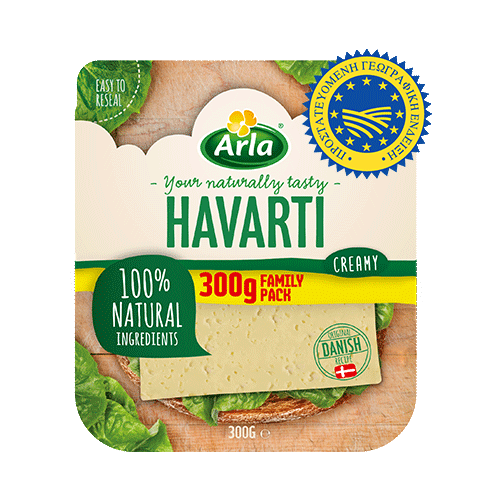 Arla® Havarti κρεμώδες σε φέτες 300g