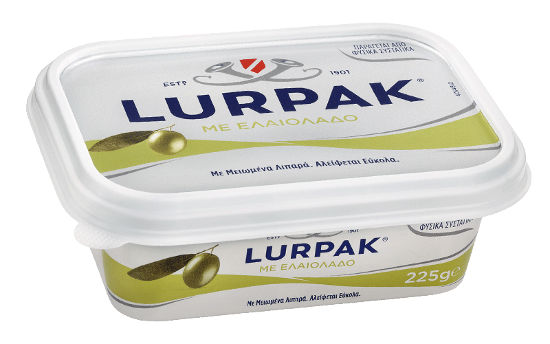 Lurpak® Soft ανάλατο με μειωμένα λιπαρά & ελαιόλαδο σε σκαφάκι