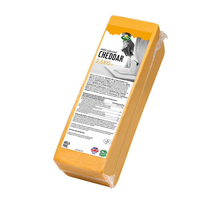 Arla® Pro Arla PRO Mild Coloured Cheddar φρατζόλα 2,5kg