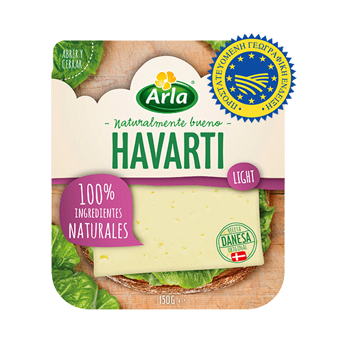 Arla® Havarti light 16% σε φέτες 150g