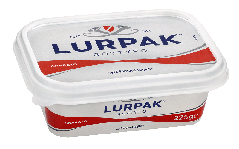 Lurpak® Βούτυρο Ανάλατο Σκαφάκι 225 g