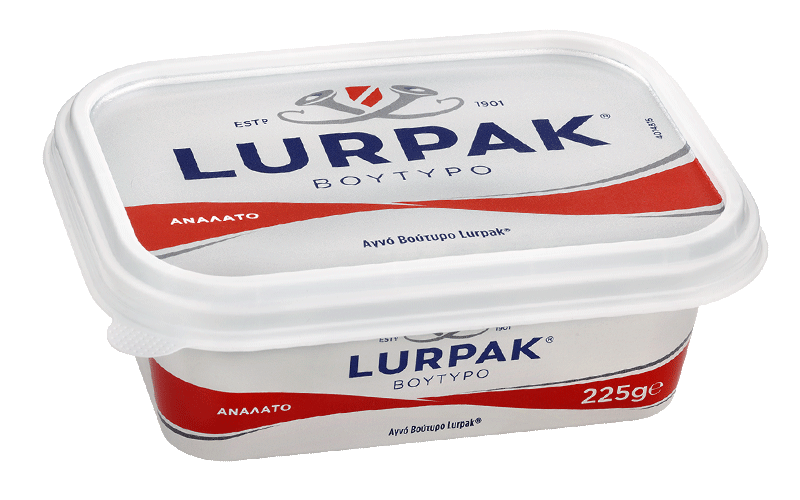Lurpak® Βούτυρο ανάλατο σε σκαφάκι 225 g