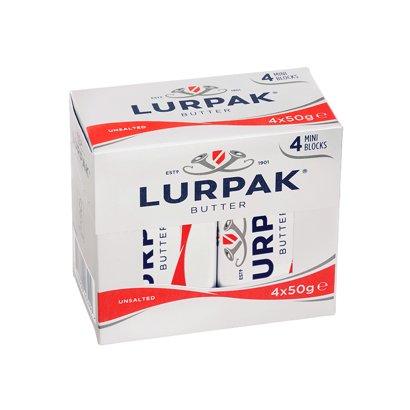 Lurpak® Mini Blocks ανάλατο 4x50 g