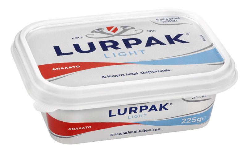 Lurpak® Με Μειωμένα Λιπαρά Soft Ανάλατο 225 g