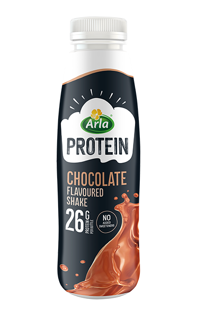 Arla® Protein Ρόφημα γάλακτος με σοκολάτα και 50% λιγότερη ζάχαρη