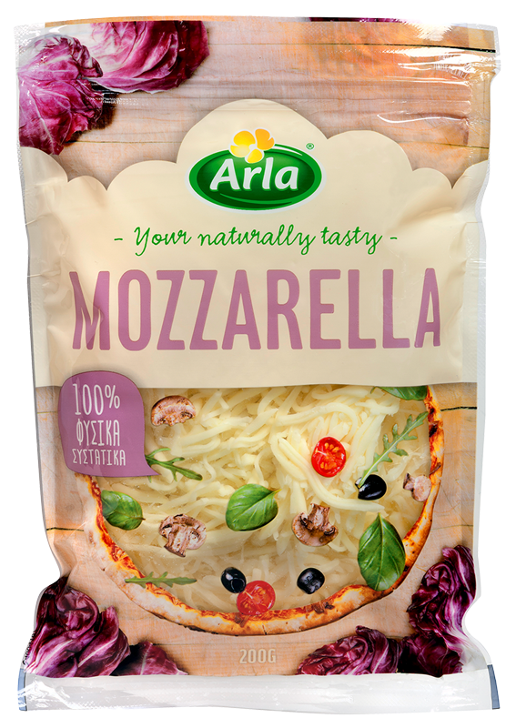 Arla Mozzarella Mozzarella Τριμμένη 200g